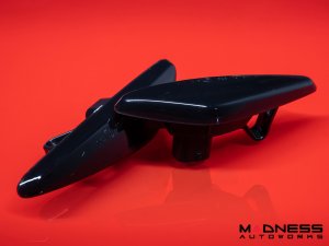 FIAT 124 Front Side Markers - set of 2 - w/ Dynamic LEDs - Smoked